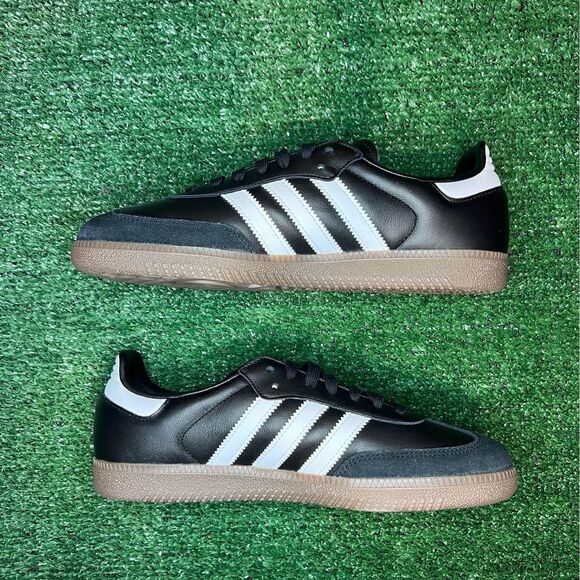 NEW Adidas Samba OG 'Black Clear Granite' Women’s Size 9 IG9031 - Picture 3 of 7